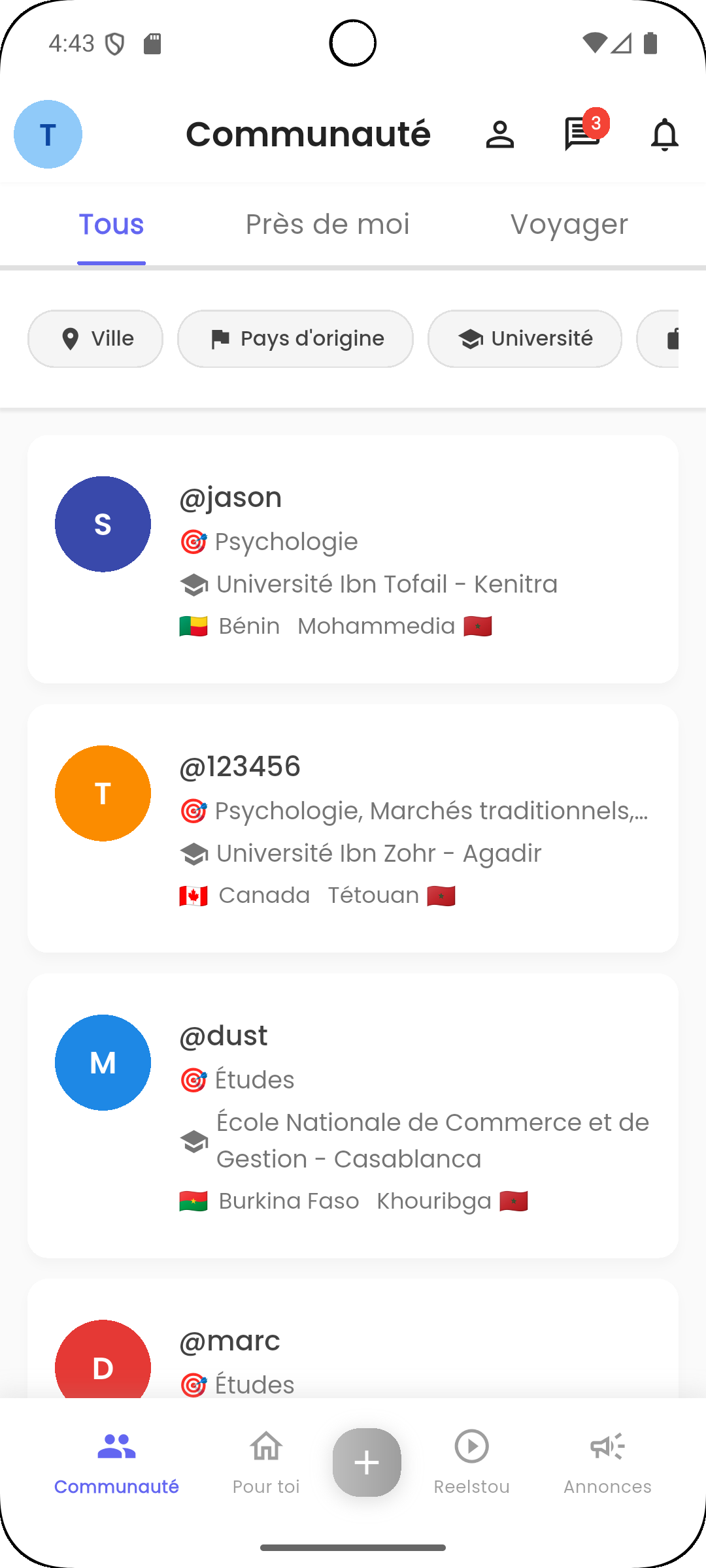 Meetsou sur mobile